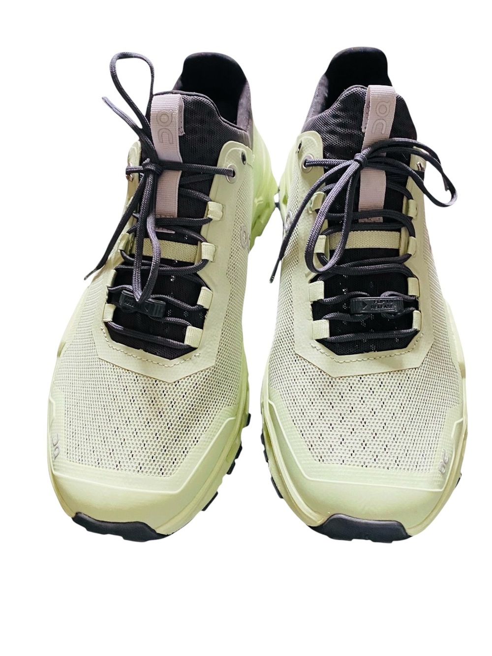 On Running Cloud Ultra Trail Shoes - Vine Meadow/Black Athletic Sneakers Size 9W